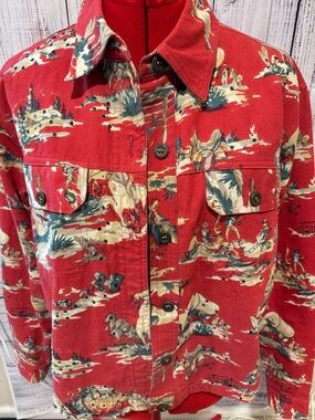 Take Two Clothing Co. Western Print Jacket M